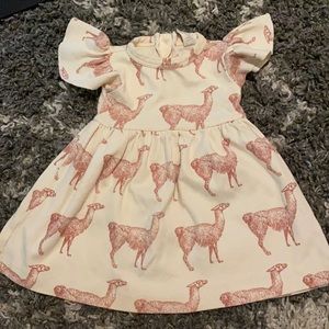 Kate quinn llama dress 6-12 months